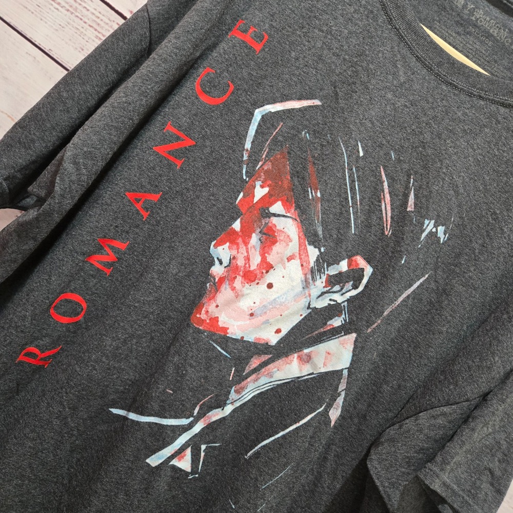 NWOT My Chemical Romance Emo Alternative‎ Music Band TShirt Men 3XL Dark Grey